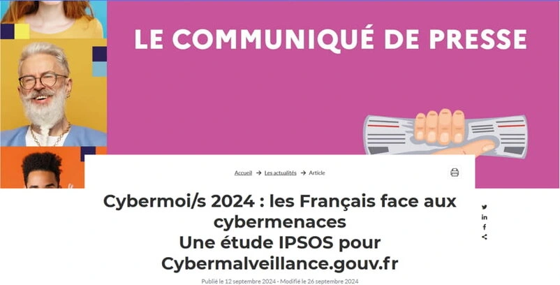 Les Français face aux cybermenaces ☣️